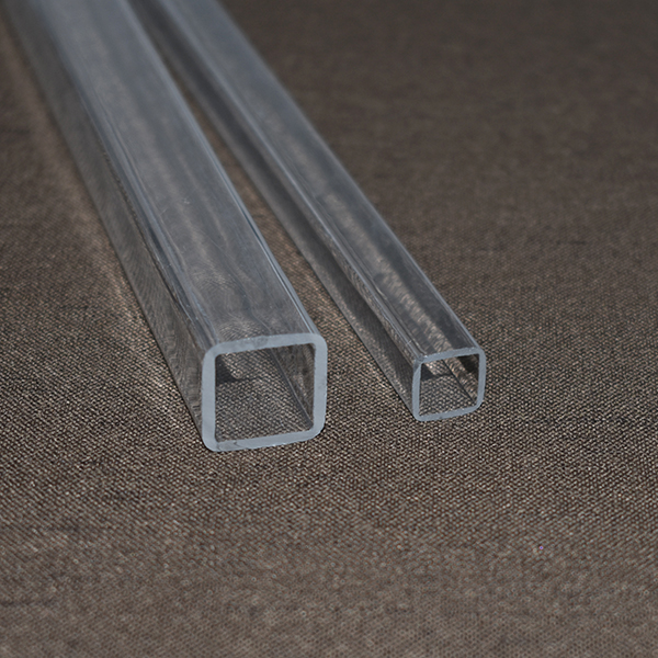 square quartz glass tube