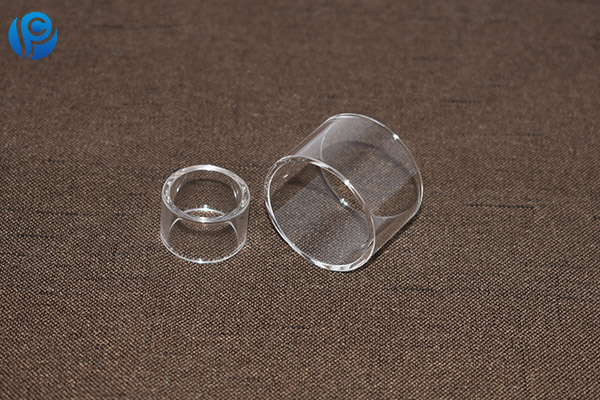 quartz boiler tube, clear quartz glass tube, heat resistant quartz glass