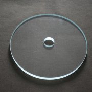 Custom tempered glass disc large diameter g