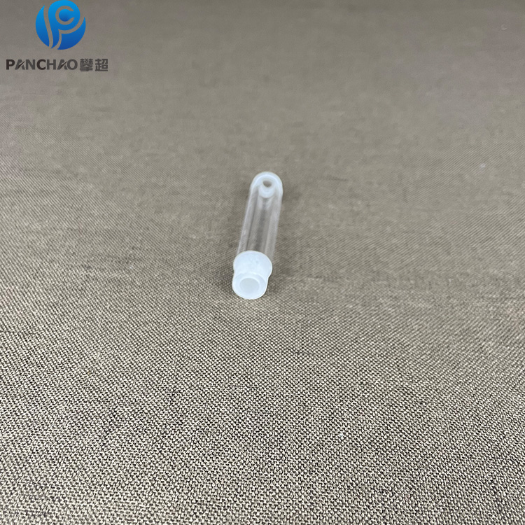 Panchao quartz sell to France quartz 17 mm transparent clear fused quartz glass tube