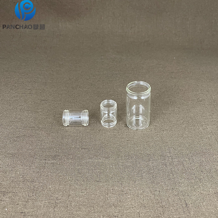thread glass tube,borosilicate thread glass tube,Customized thread glass tube