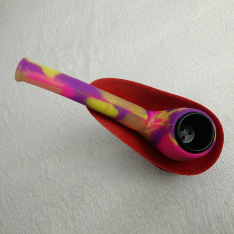 tobacco pipe Newest eac-friendly silicone Portable manufacturers direct sales
